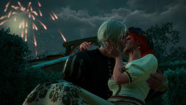 Красивое платье для Трисс / Beautiful Dress for Triss для The Witcher 3