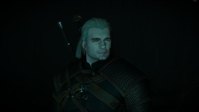 Реплейсер Геральта – Генрі Кавіл / Henry Cavill V3 Geralt Retexture для The Witcher 3