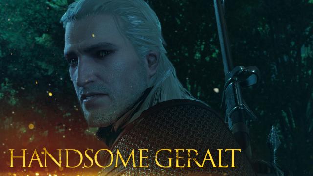 Handsome Geralt для The Witcher 3