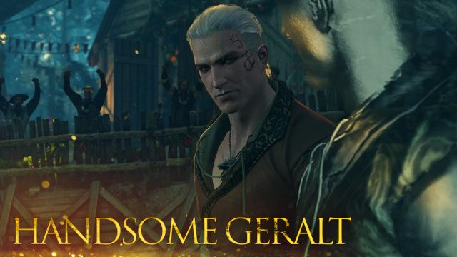 Handsome Geralt для The Witcher 3