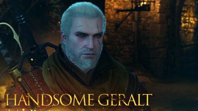 Handsome Geralt для The Witcher 3