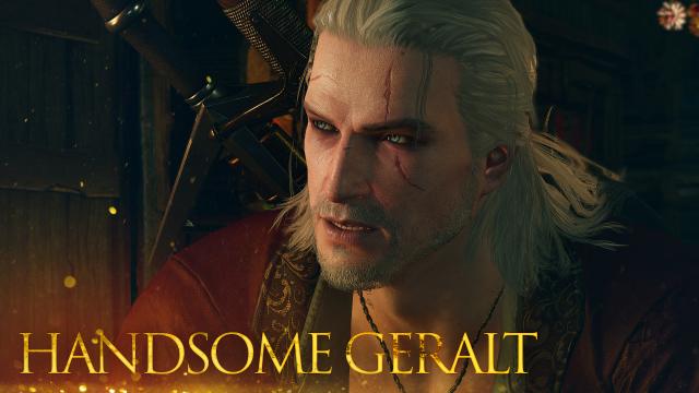 Handsome Geralt для The Witcher 3