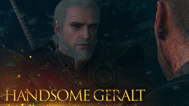 Handsome Geralt для The Witcher 3