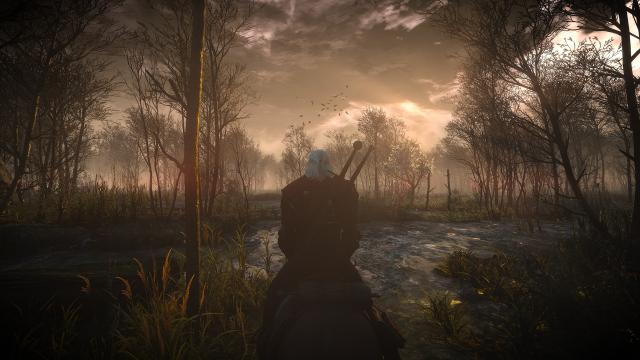 4к облака / 4k Clouds для The Witcher 3