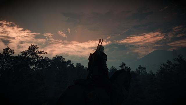 4к облака / 4k Clouds для The Witcher 3