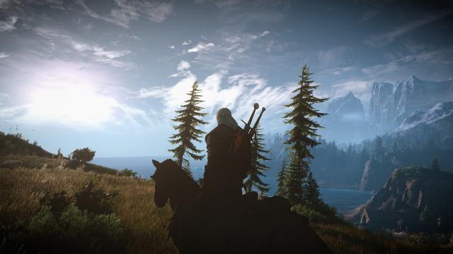 4к облака / 4k Clouds для The Witcher 3