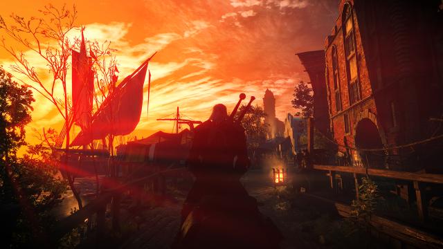 4к облака / 4k Clouds для The Witcher 3
