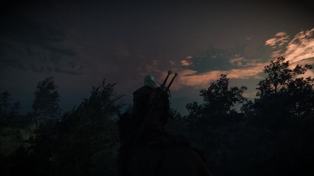 4к облака / 4k Clouds для The Witcher 3