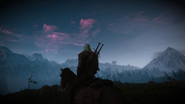 4к облака / 4k Clouds для The Witcher 3