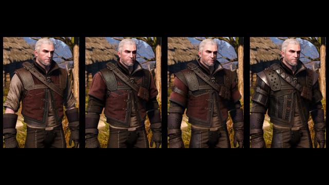 4K Armor Textures - 4к текстури броні для The Witcher 3