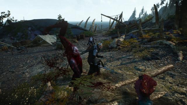 Стовідсоткові розчленування / Ultra Gore 2 - A Dismemberment Mod для The Witcher 3