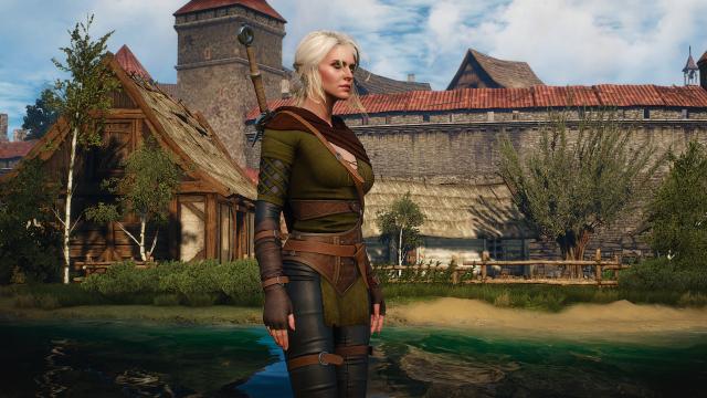 Цирі - Альтернативна броня / Ciri - Alternative look для The Witcher 3