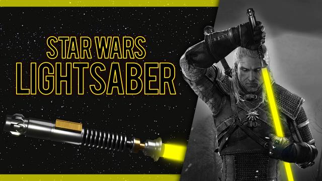 Світлові мечі Геральта / Star Wars Lightsaber для The Witcher 3