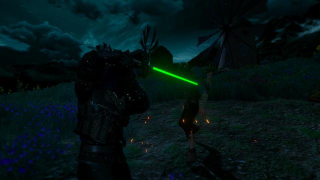 Світлові мечі Геральта / Star Wars Lightsaber для The Witcher 3