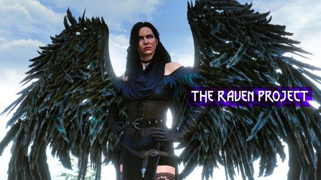 Єнніфер-ворон / Yennefer Raven Project для The Witcher 3