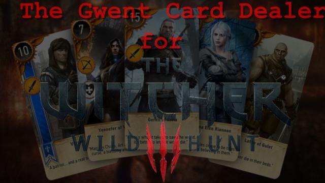 Продавець карток для Гвінта / The Gwent Card Dealer для The Witcher 3