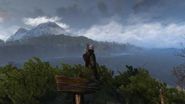 Об'ємні хмари на Скеллізі / Volumetric clouds over Skellige для The Witcher 3