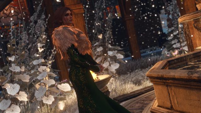 Christmas Triss для The Witcher 3