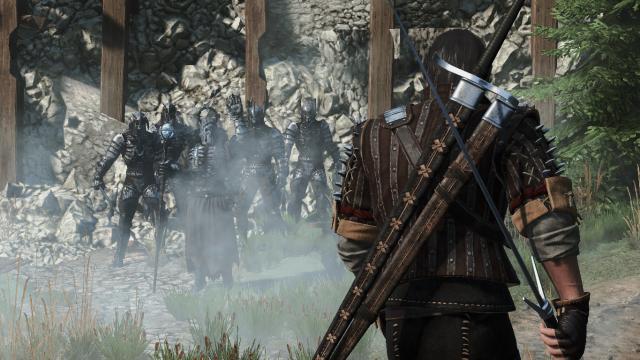 NPC Witchers School Swords for The Witcher 3