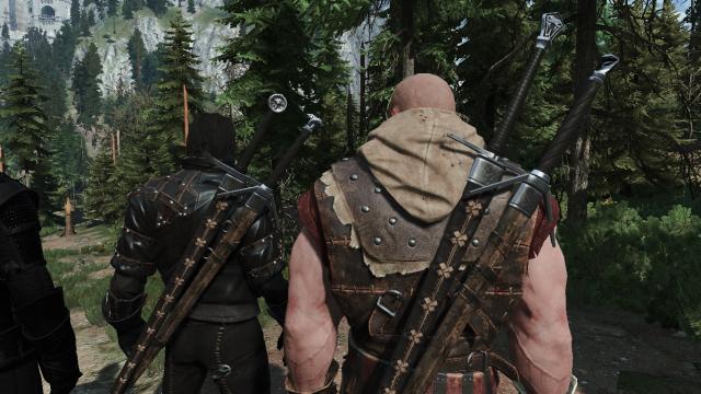 NPC Witchers School Swords for The Witcher 3