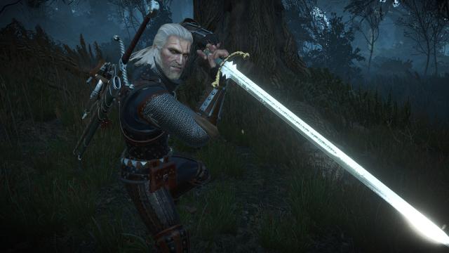 Лорні срібні мечі / Lore-friendly Silver Swords для The Witcher 3