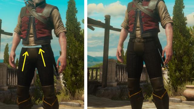 Nitpicker's Patch - various visual fixes for The Witcher 3