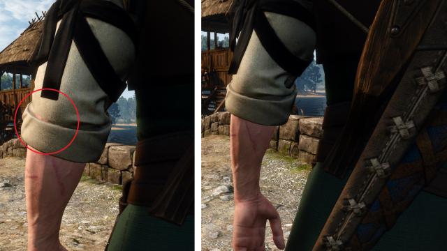 Nitpicker's Patch - various visual fixes for The Witcher 3