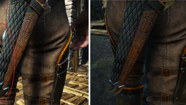 Nitpicker's Patch - various visual fixes for The Witcher 3