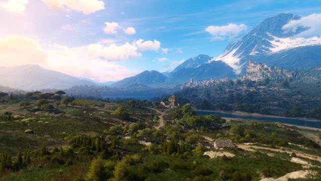 Filterless Toussaint for The Witcher 3