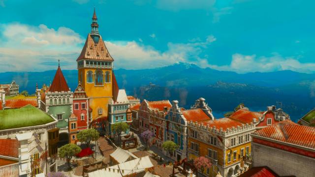 Filterless Toussaint for The Witcher 3
