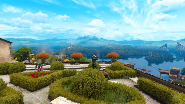 Filterless Toussaint for The Witcher 3