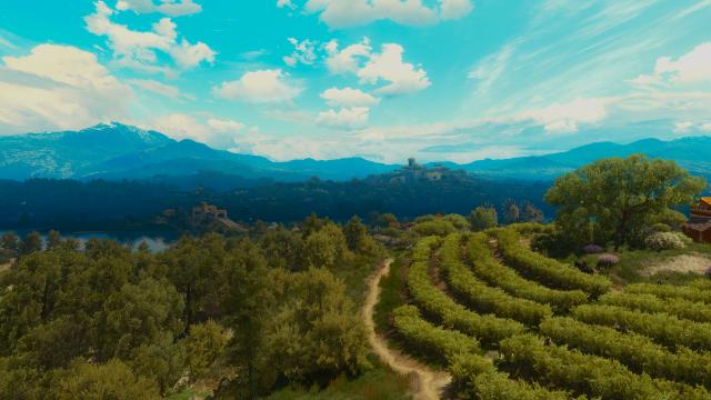 Filterless Toussaint for The Witcher 3