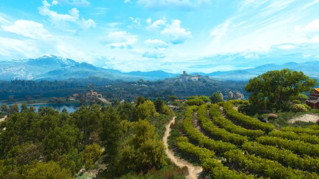 Filterless Toussaint for The Witcher 3