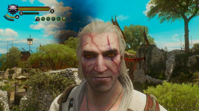 Отключение эффекта интоксикации / Remove Intoxication Effect для The Witcher 3