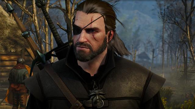 Глазная повязка Снейка / Snake's eyepatch для The Witcher 3