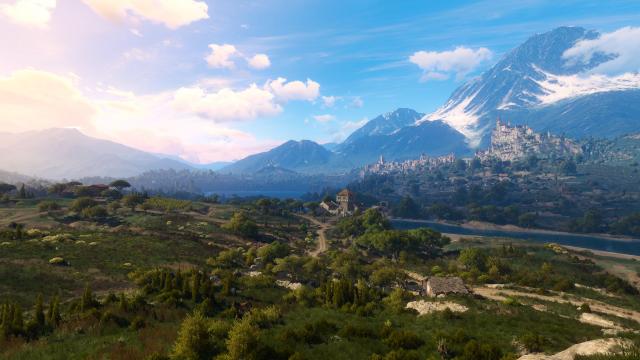 Filterless Toussaint для The Witcher 3