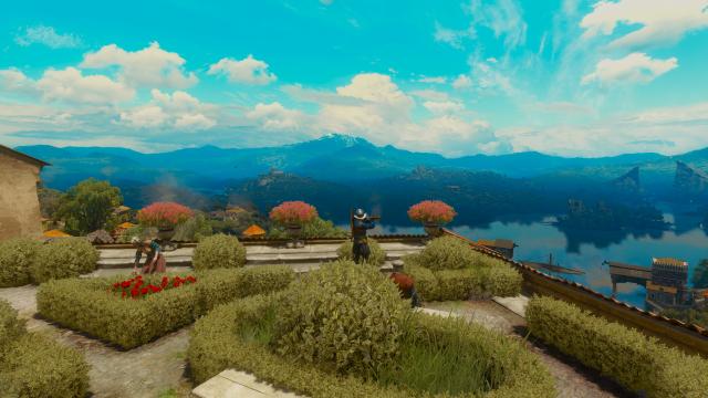 Filterless Toussaint для The Witcher 3