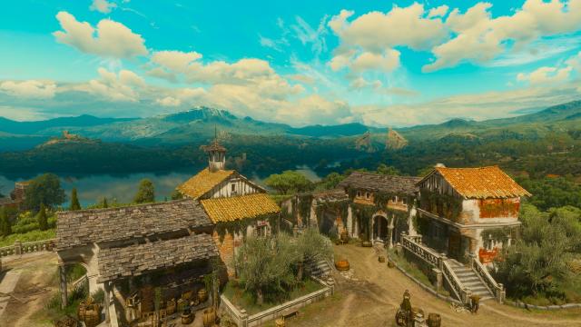 Filterless Toussaint для The Witcher 3