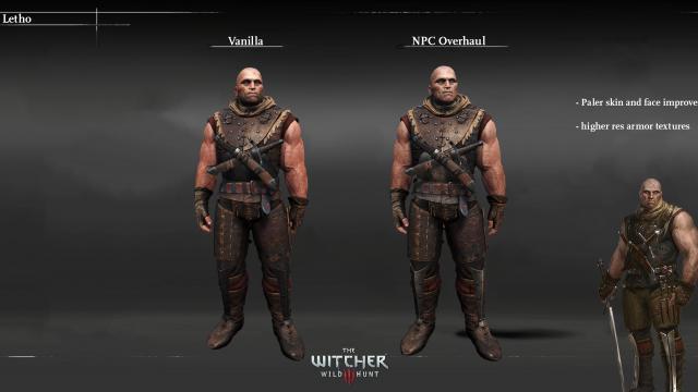 NPC Overhaul (Characters Redone) for The Witcher 3