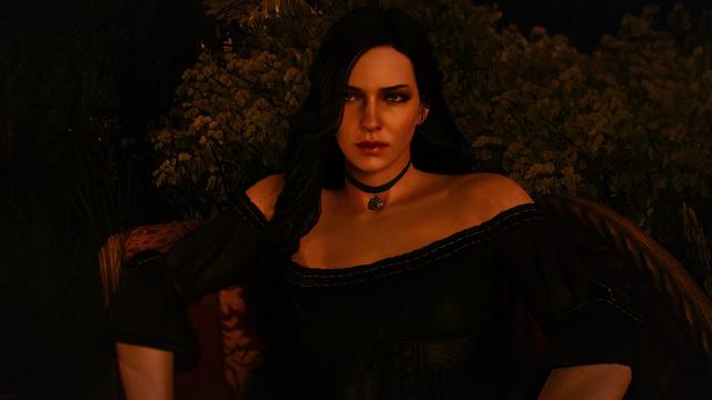 4к текстури обличчя Єнніфер / Yennefer 4k Face Texture - by zzjay для The Witcher 3