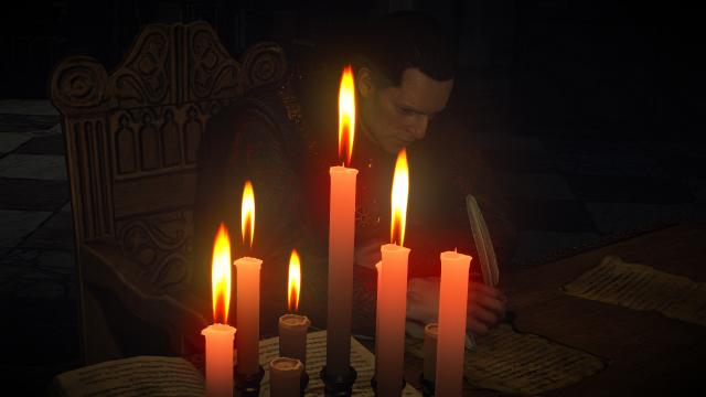 Красиві свічки / Next Gen Candles для The Witcher 3