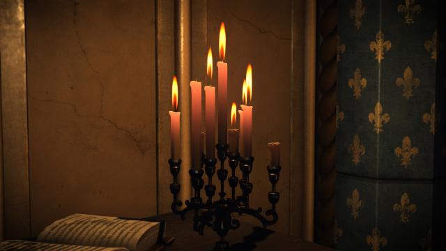 Красиві свічки / Next Gen Candles для The Witcher 3