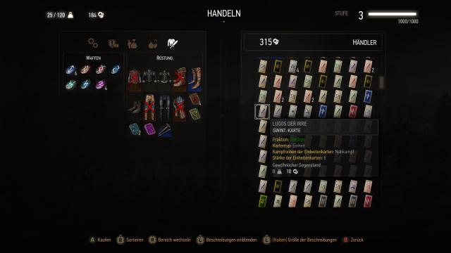 The Gwent Card Dealer for The Witcher 3