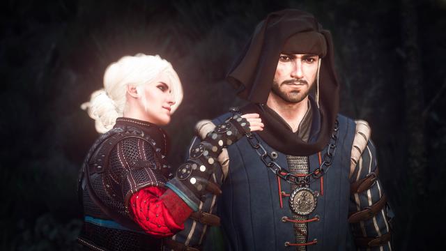 Вернон с бородой / Beard for Vernon Roche для The Witcher 3
