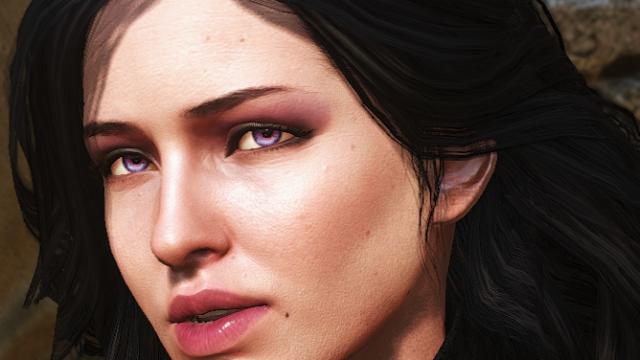 Фіолетові очі Єнніфер / Yennefer Eyes Lore-Friendly