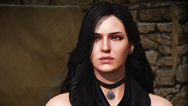 Фіолетові очі Єнніфер / Yennefer Eyes Lore-Friendly для The Witcher 3