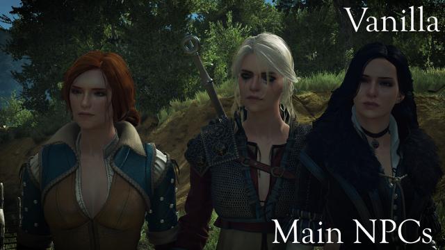High Quality Faces - Качественно Проработанные Лица для The Witcher 3