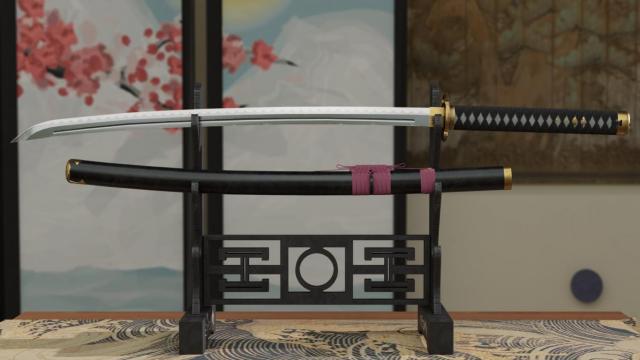 Sakura Flower Katana DLC