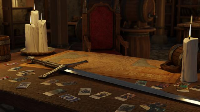 Sir Radzig Kobyla's Sword DLC for The Witcher 3