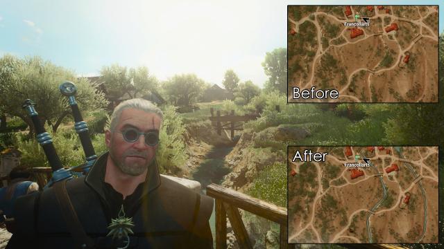 World Map Fixes for The Witcher 3